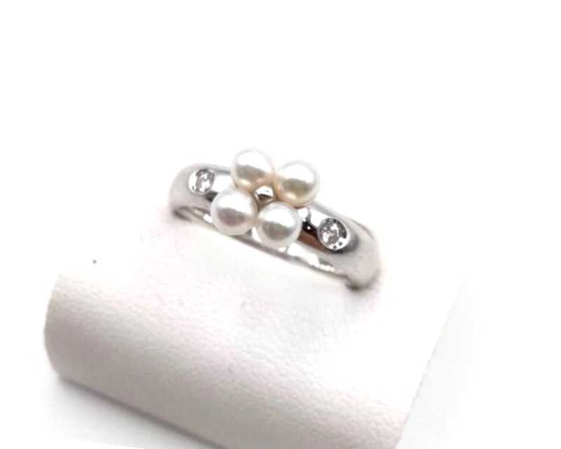 ミキモト買取 パール ダイヤモンド リング